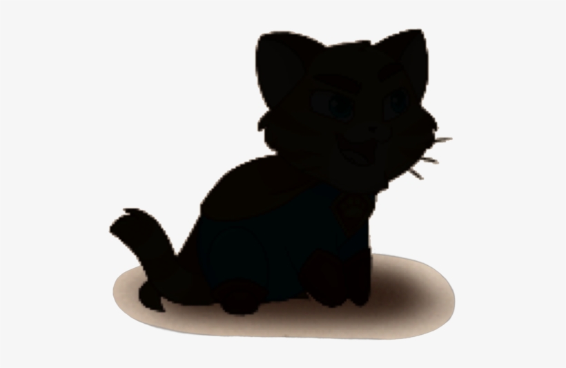 Justicecat Locked - Black Cat, transparent png download