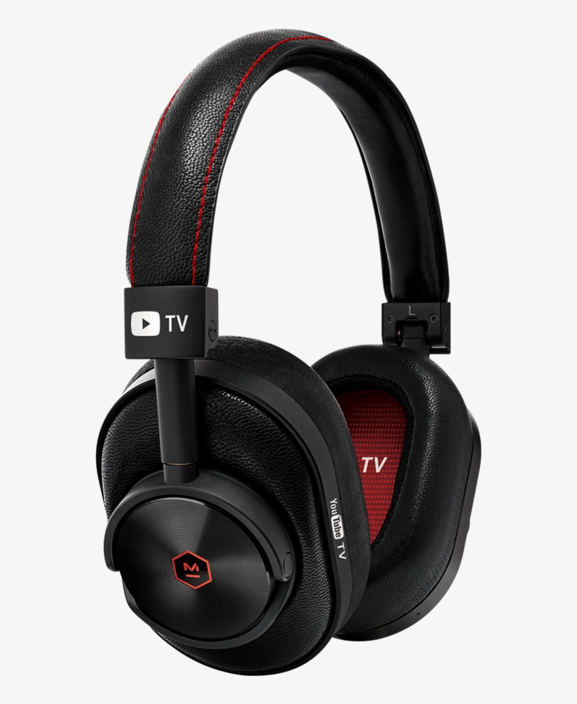 Master & Dynamic For Youtube Tvmw60 Wireless Over-ear - Master & Dynamic Mw60 Wireless Bluetooth Headphone, transparent png download