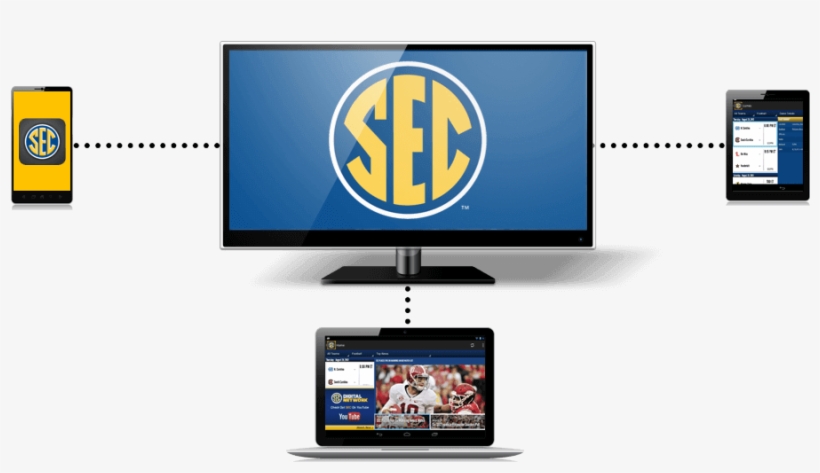 You Can Get All The Sec Network Programming On Your - Television Set, transparent png download