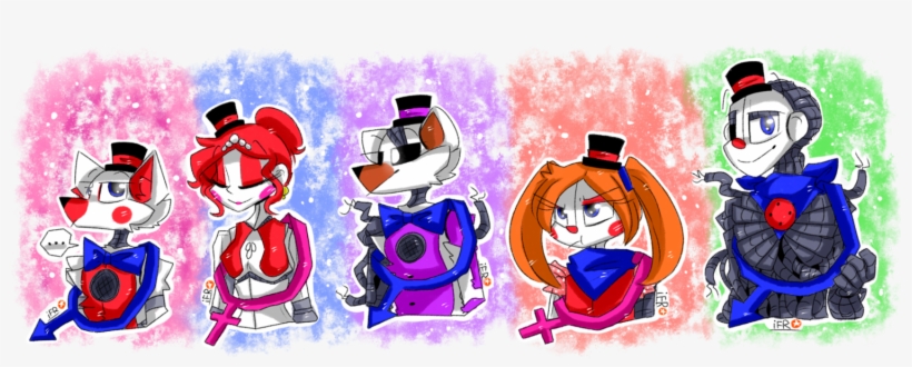 Gender Symbols - Five Nights At Freddy's, transparent png download