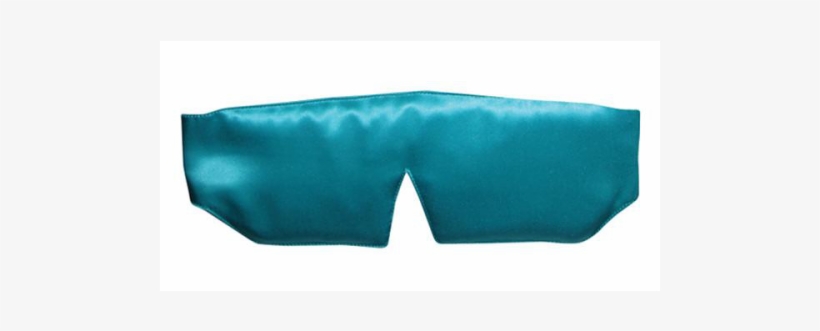Buy Sleep Mask - Jane Inc. Silk Charmeuse Turquoise Sleepmask, transparent png download