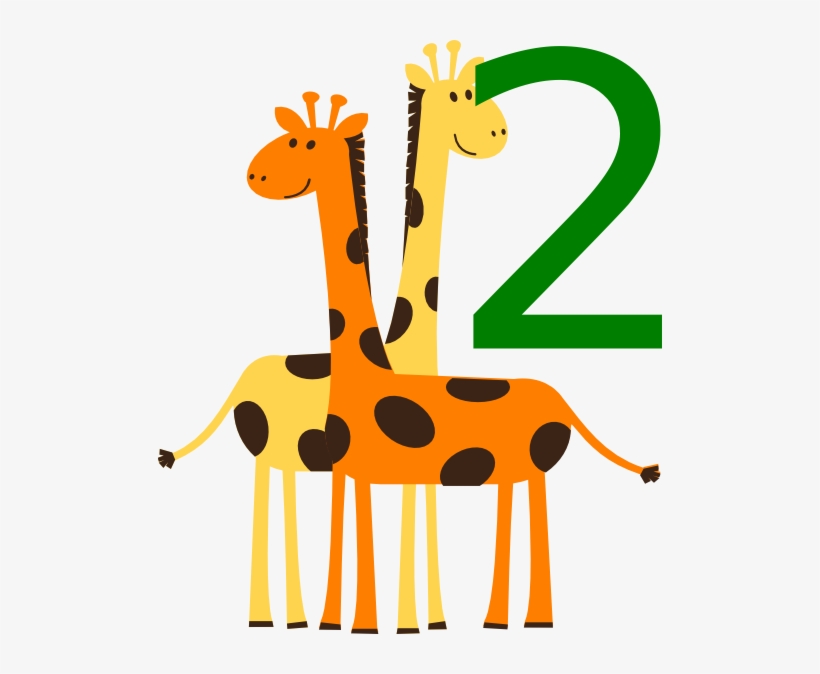 Two Giraffes Animals Svg Clip Arts 504 X 594 Px, transparent png download