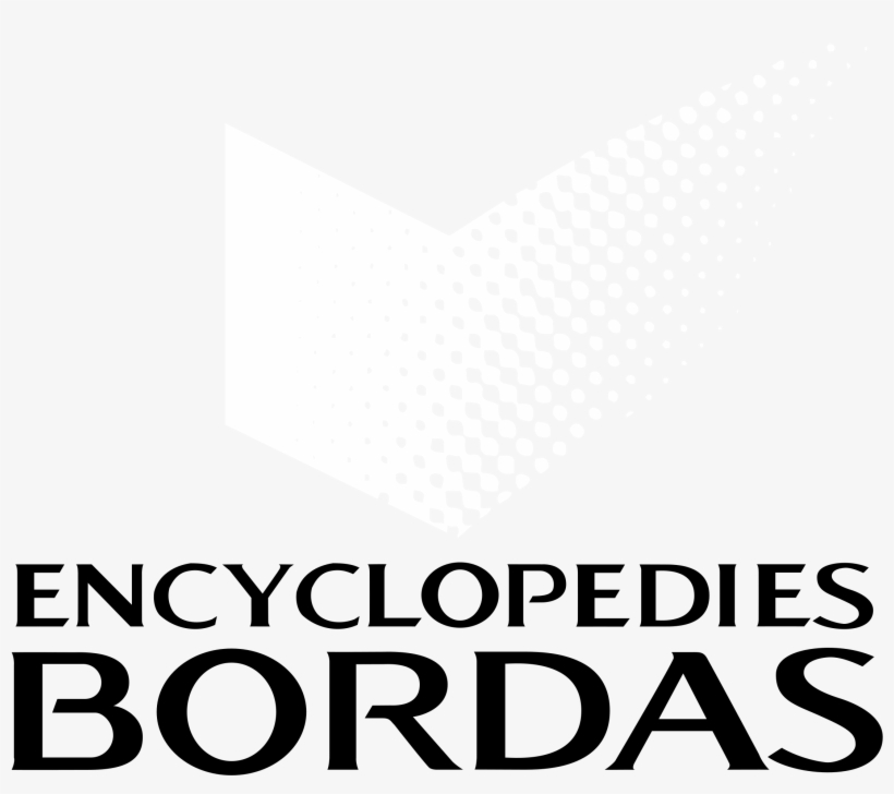 Bordas Encyclopedies Logo Black And White - Logo, transparent png download