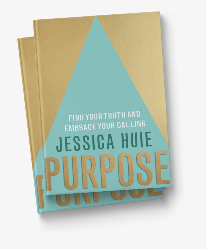 Purpose Book Mockup - Jessica Huie, transparent png download