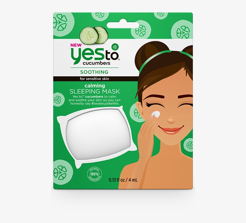 Product Photo - Say Yes To Cucumber Mask, transparent png download
