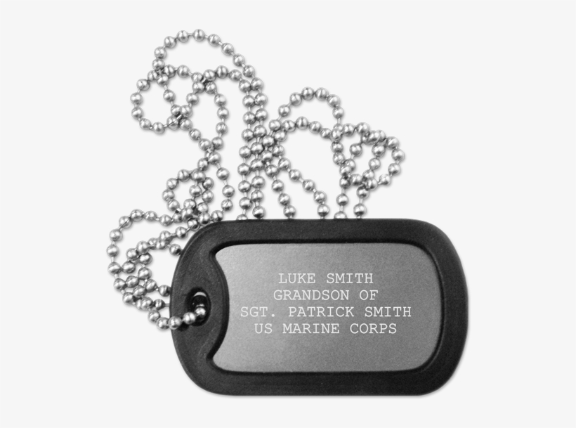 Kids Dog Tags - Custom Anodized Aluminum Dog Tag, 2" L X 1 1/4" W,, transparent png download