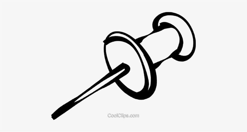 Chinchetas Libres De Derechos Ilustraciones De Vectores - Illustration, transparent png download