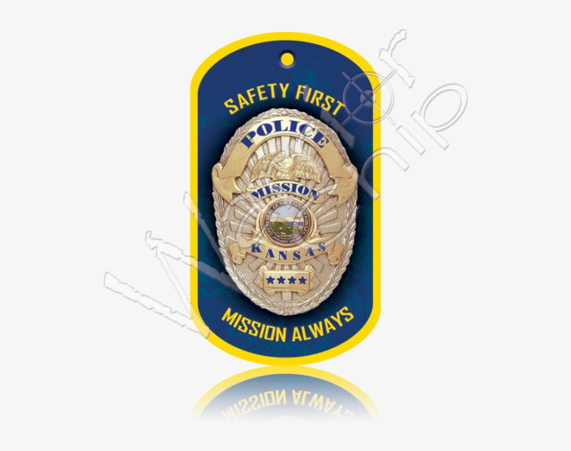 Police Poker Chips Custom Dog Tag - Badge, transparent png download