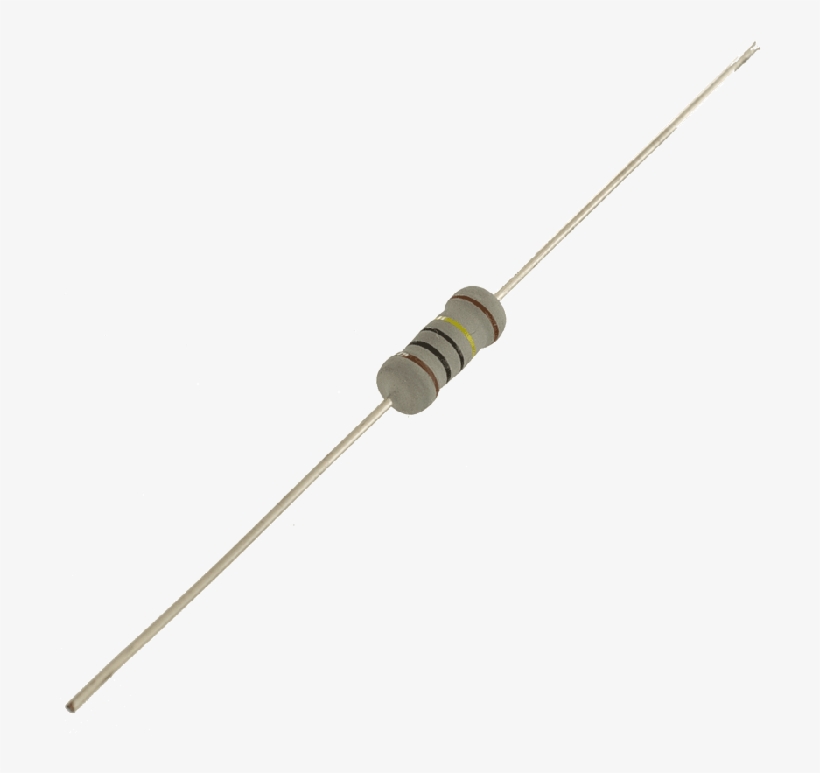 1mω Metal Film Resistor 1-watt - Rl 207diode, transparent png download