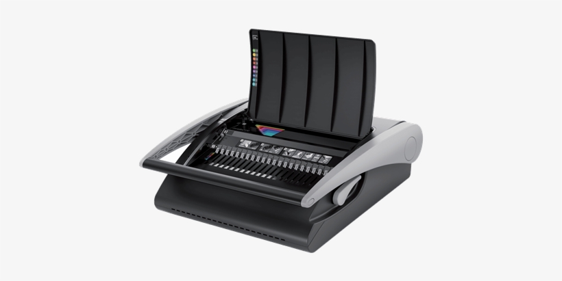 Perforelieuse Gbc Relperfmapc210 - Gbc Combbind 210 Manual Comb Binding Machine, transparent png download