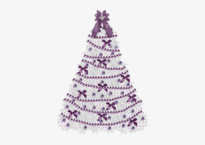 Purple Christmas Tree, Arbol De Navidad, Purple, Good - Purple Christmas Tree Png, transparent png download