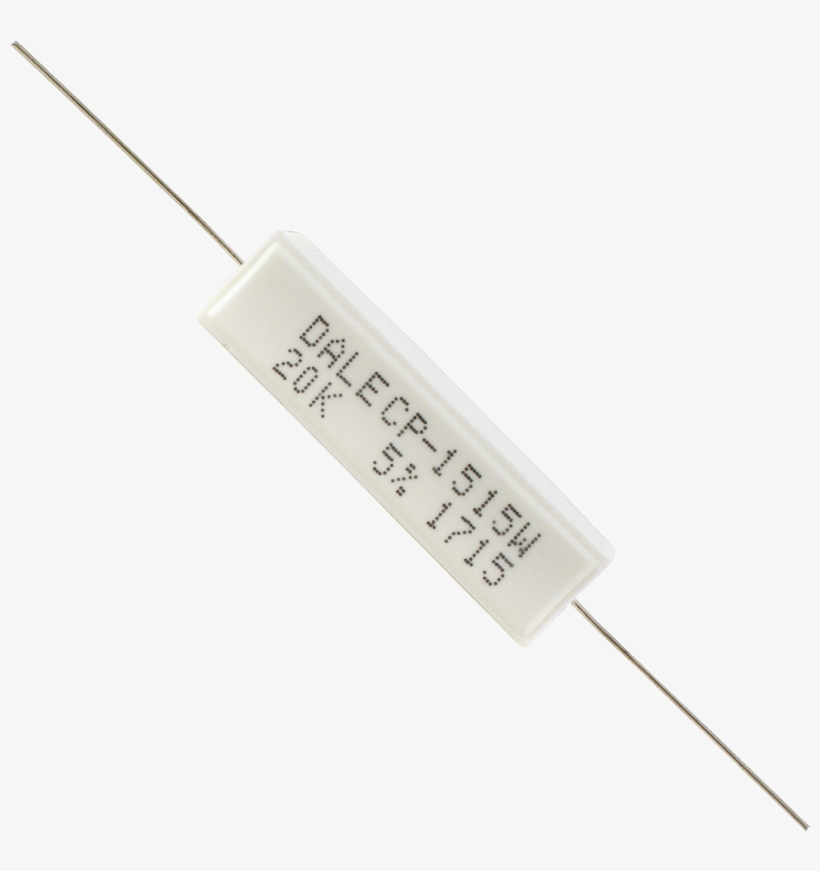 20k Ohm, 15w, 5% Image - Resistor 20k Ohm, transparent png download