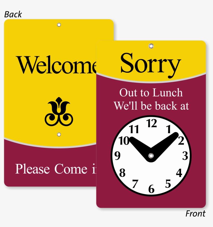 Zoom - Buy - Sorry We Missed You Sign In Spanish, transparent png download
