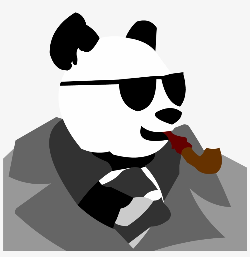 Smoking Panda, transparent png download