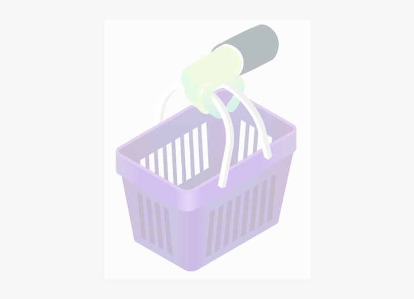 Tu Carro De Compras Esta Vacío - Storage Basket, transparent png download