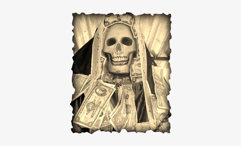With The Help Of The Santisima Muerte, Our Spell Will - Familia Con Suerte, transparent png download