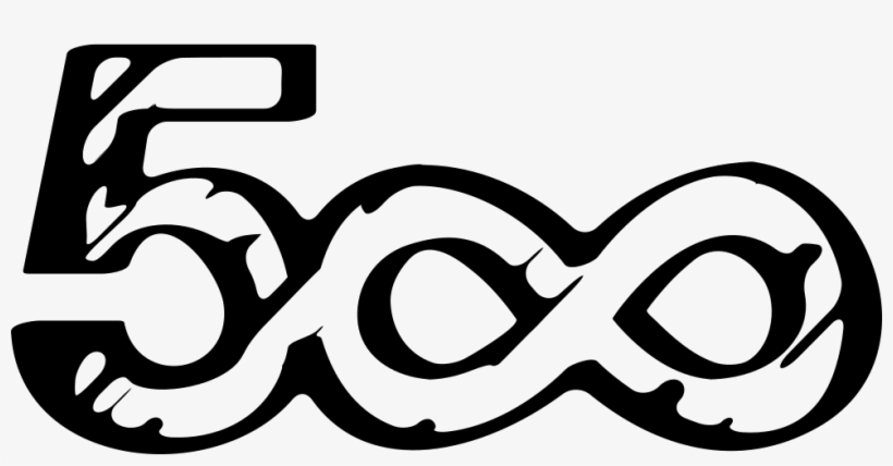 500 Sketched Social Logo With Infinite Symbol Comments - Symbol, transparent png download