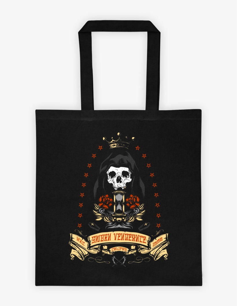 Santa Muerte Tote Bag - Tote Bag, transparent png download