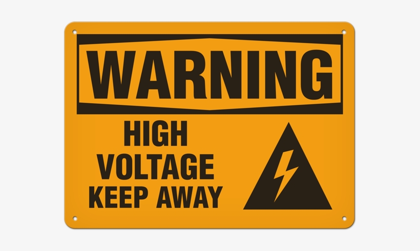 High Voltage Png - Warning Gas, transparent png download