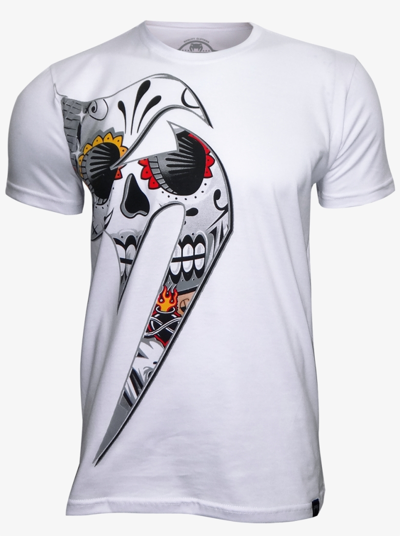 Camiseta Vnm Giant Santa Muerte Branco, transparent png download