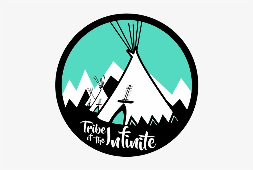 4" Winter Tribe Of The Infinite Logo Sticker - Circle, transparent png download