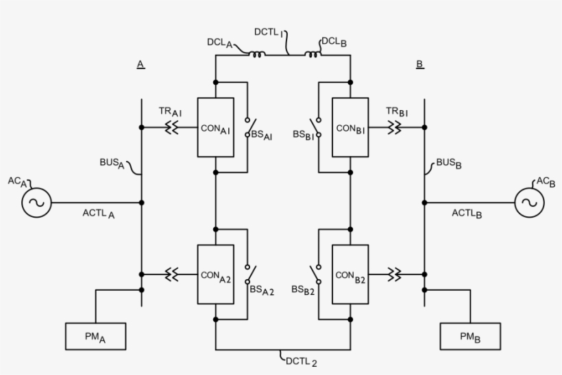 4263517 High Voltage Direct Current System - Diagram, transparent png download