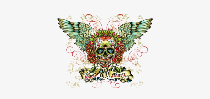 Santa Muerte Tattoostyle - Photography, transparent png download
