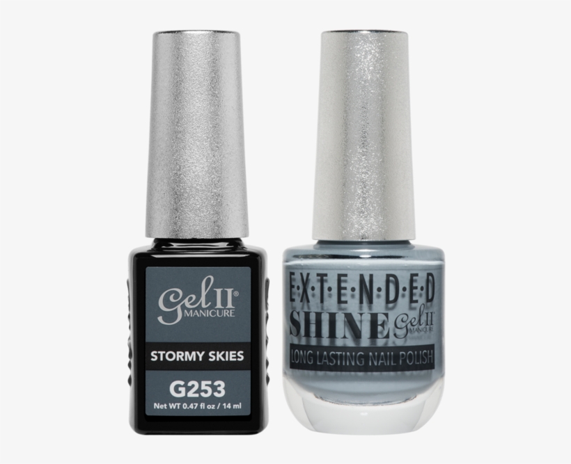 Stormy Skies G253 Gel Nail Polish - Gel Ii Antique Rose, transparent png download