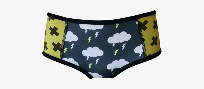 Bamboo Stormy Skies - Briefs, transparent png download