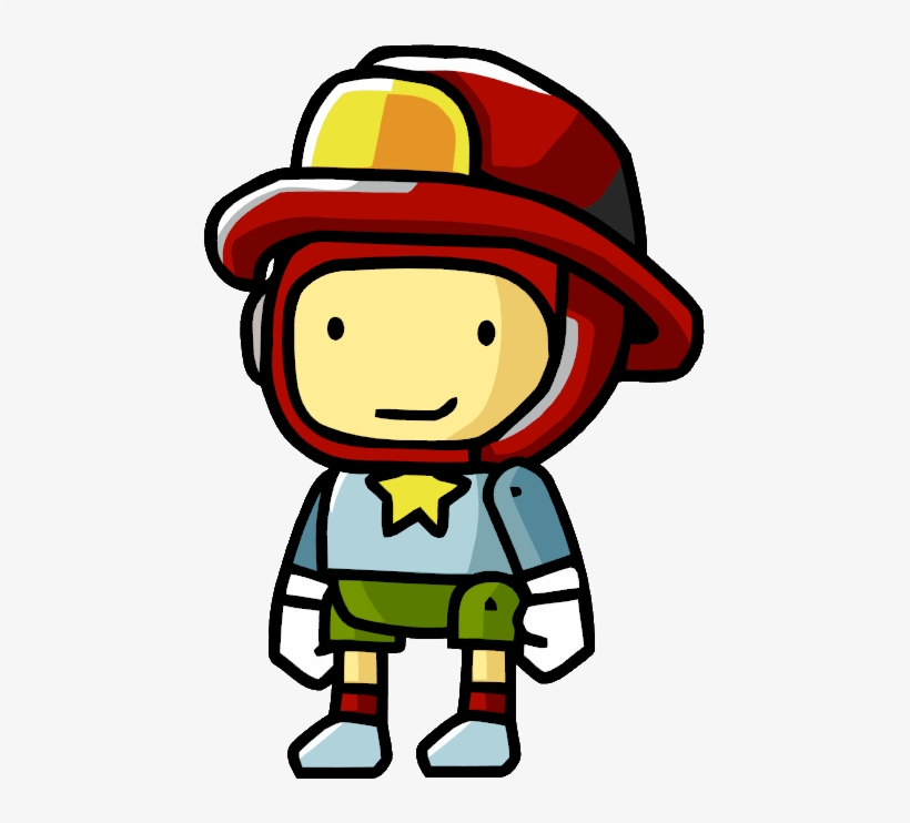 Fire Fighter Clip Art Kavalabeauty - Scribblenauts Unlimited Mouth, transparent png download