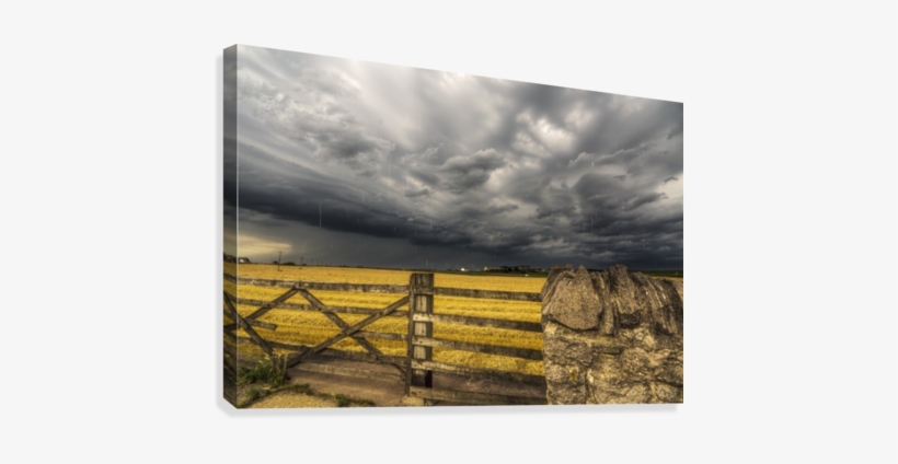 A Farm Field Under A Dark, Stormy Sky - Farm Field Under A Dark, Stormy Sky; Whitburn, Tyne, transparent png download