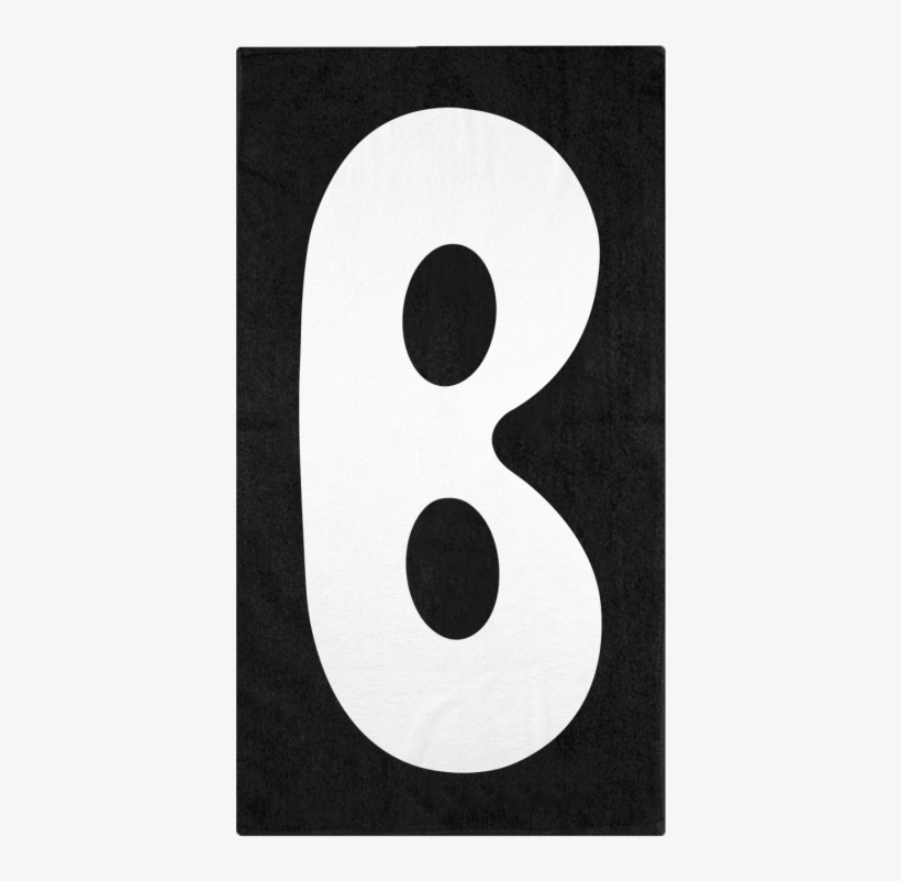 Beau Loves Beach Towel Hero Mask - Number, transparent png download
