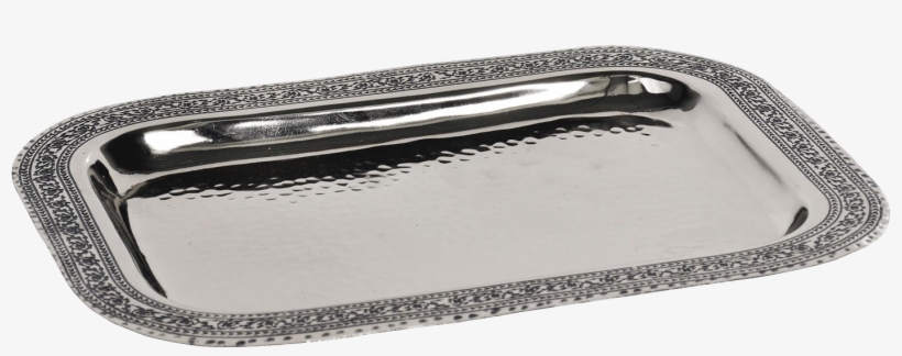 Taxila Silver Bath Accessories - John Robshaw 'taxila' Tray - Metallic, transparent png download