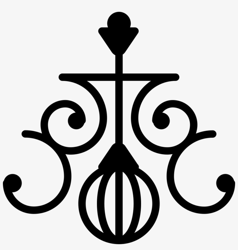 Lamp Design With Curls Comments - Curl Designs Png, transparent png download