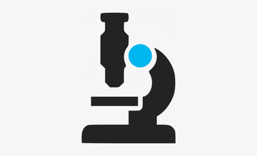 Download Org-vector Drawing Of Two Color Microscope Icon - Microscope ...