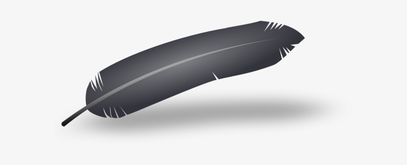 Black Feather Png Images - Black Feather, transparent png download