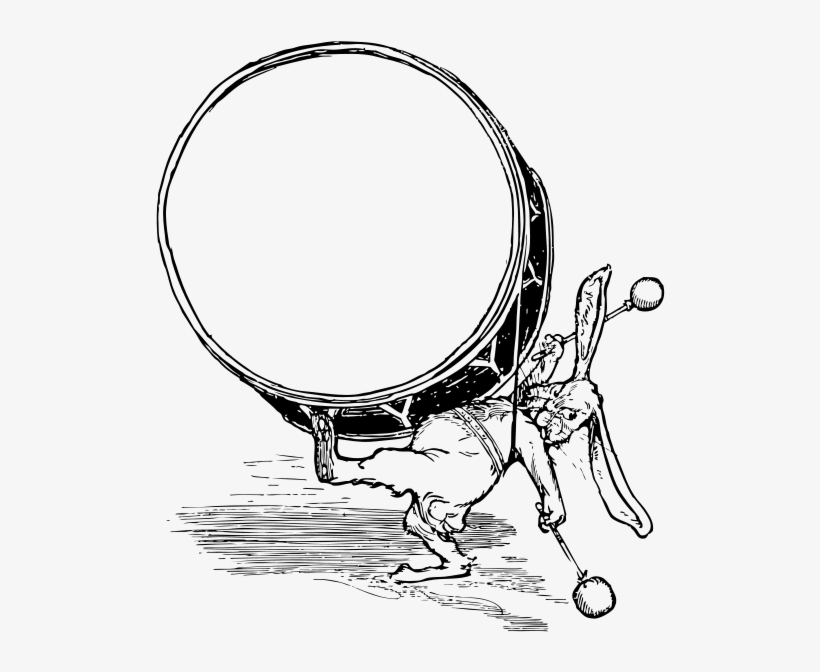 Bunny With Drum Png Clip Arts - John Lennon Mccullagh North South Divide Vinyl Record, transparent png download