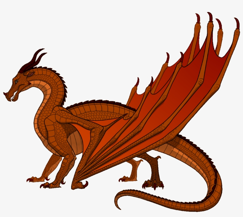 Red Tail - Wings Of Fire Skywing Queen, transparent png download