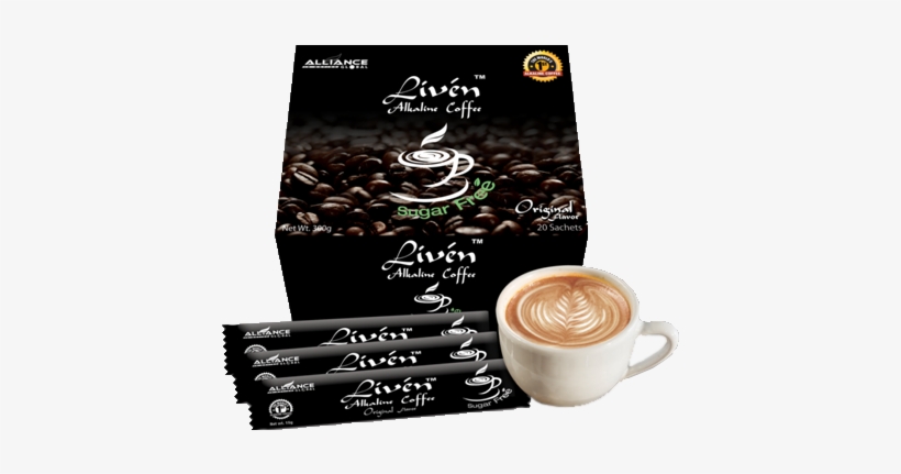 Liven Coffee Sugar Free, transparent png download