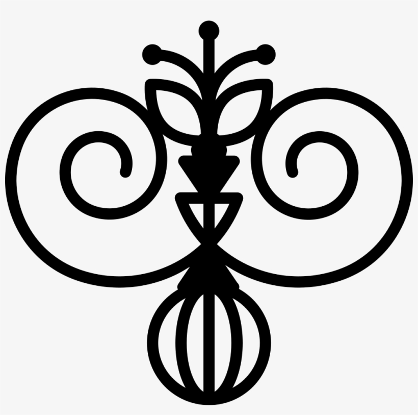 Floral Design Variant With Curls And Swirls Comments - Floral Design, transparent png download