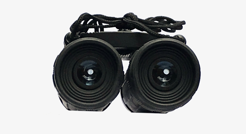 Black Binocular End View, transparent png download