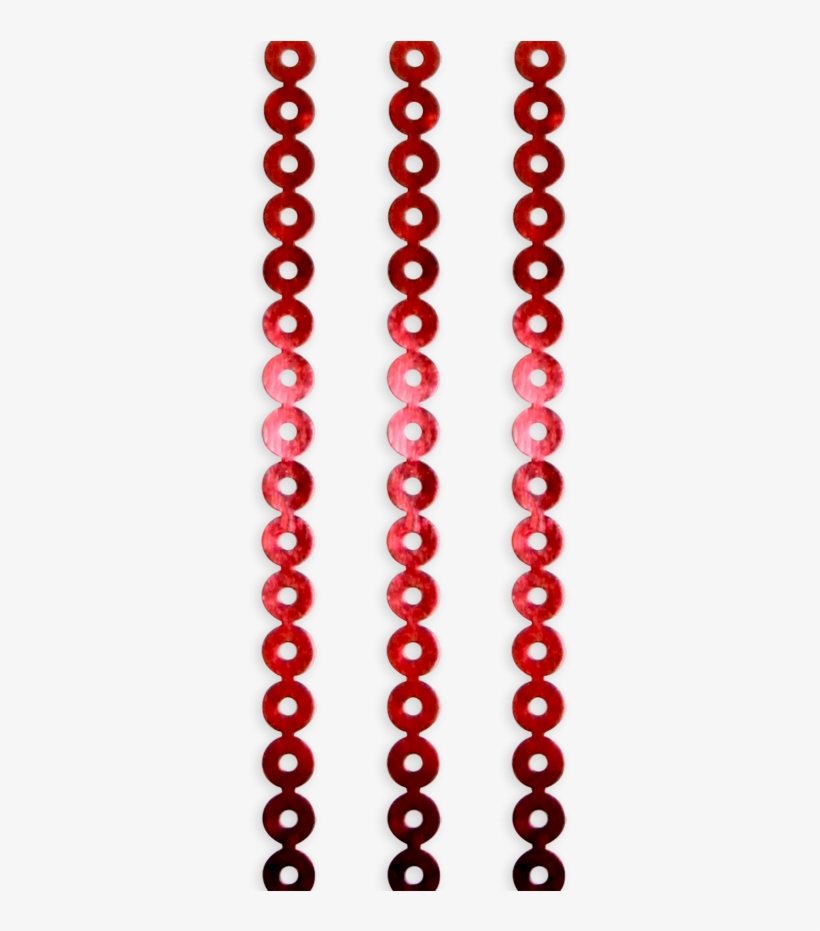 Heat Adhesive Red Sequins - Red, transparent png download