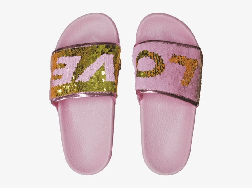 Slides, Love Reversible Sequins - Sequin, transparent png download