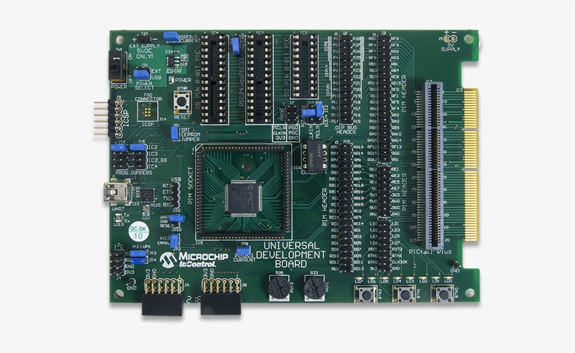The Layout Of The Pim Connector And Pictail™ Plus Bus - Electronic Component, transparent png download