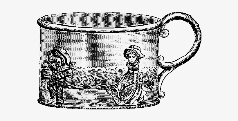 What A Special Little Tea Cup For A Child This Is A - Digital Stamp, transparent png download