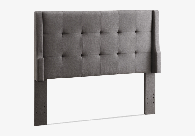 Else Charcoal Headboard Full/queen - Atlin Designs Full Queen Tufted Wingback Panel Headboard, transparent png download