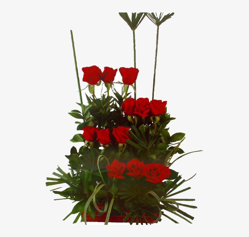 Arreglo De Rosas - Arreglos Florales De Rosas, transparent png download