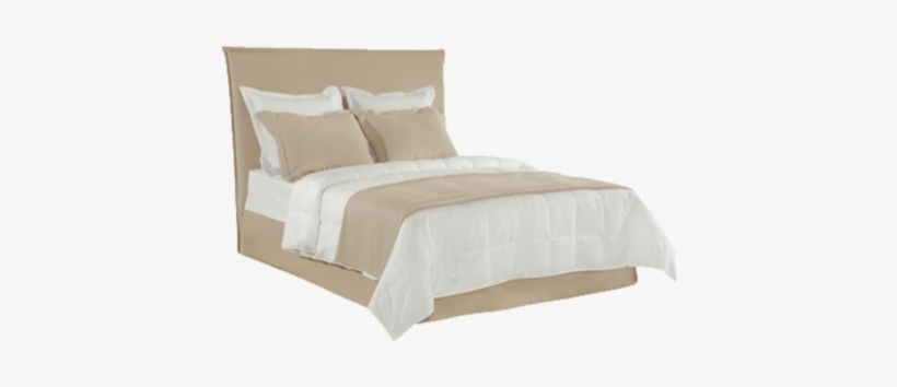 Portland Slipcovered Headboard Queen - Bed, transparent png download