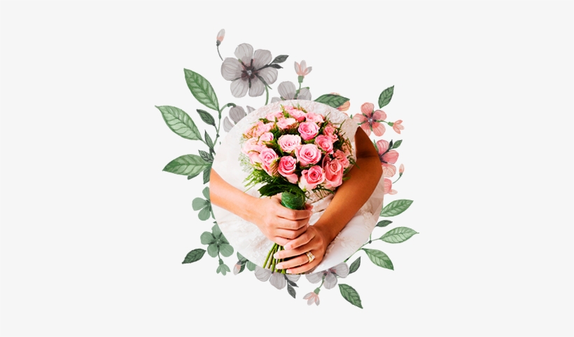 Arreglos Florales En Punta Alta - Klein Simpel Bruidsboeket, transparent png download