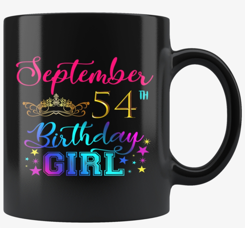 1964 September 54th Birthday Gifts Coffee Mug 11oz - Mug, transparent png download